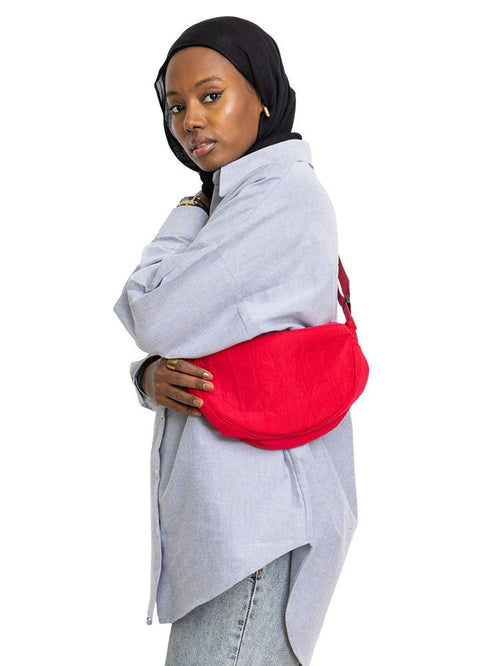Fuchsia Pink Waist Bag - Khotwh